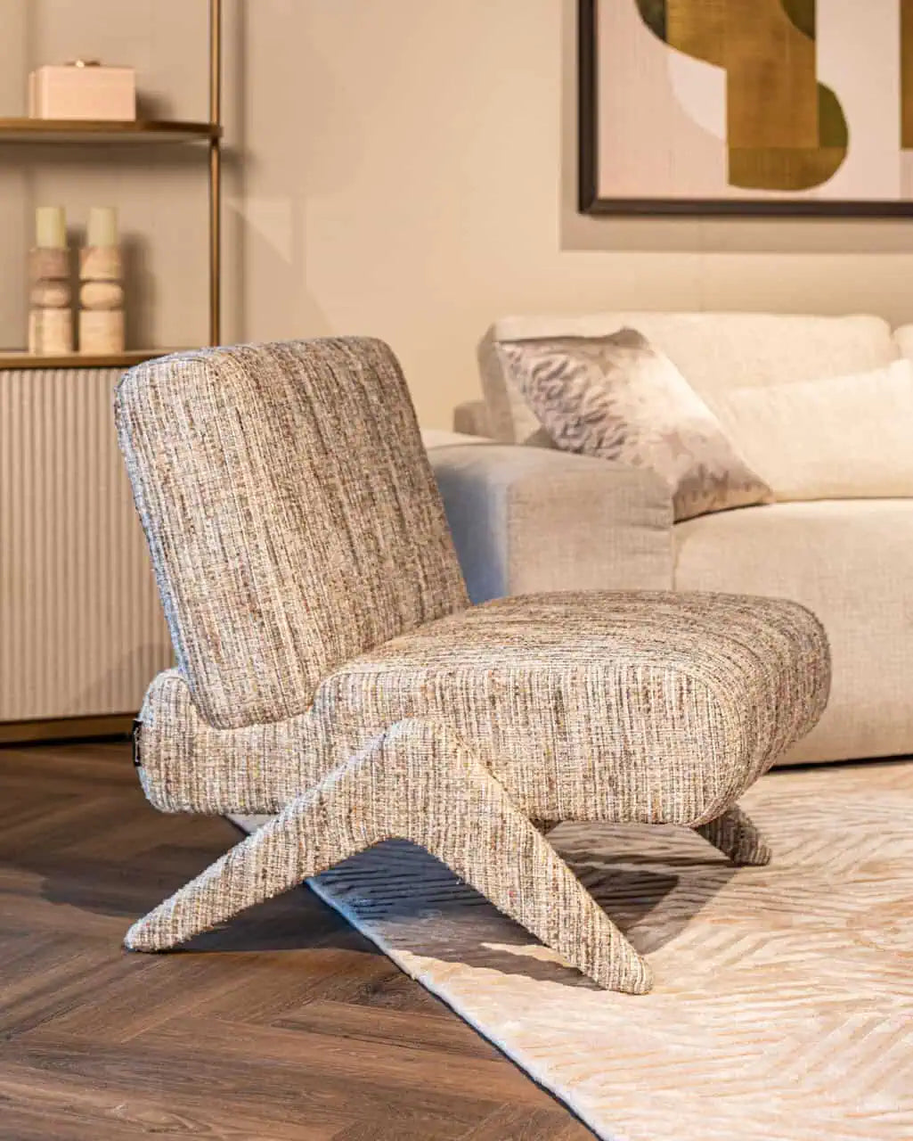 Krēsls Lexi Richmond Interiors 77/70/83 cm greige coco - N1 Home