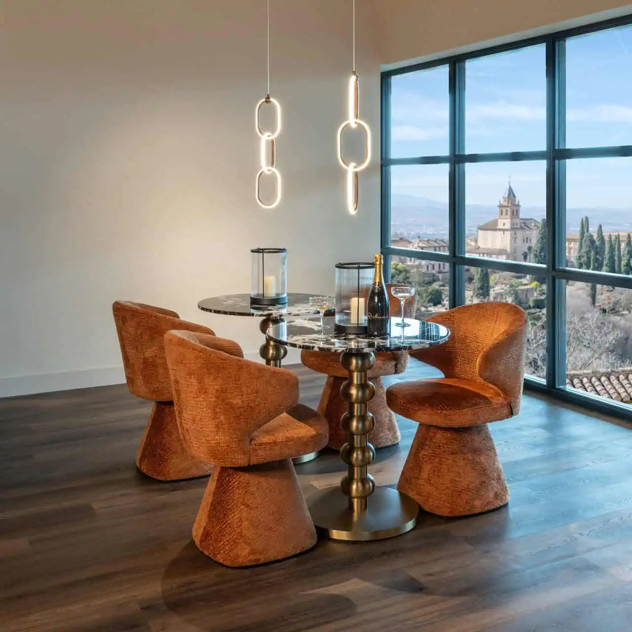 Krēsls Gatsbi Richmond Interiors 82/60/60 cm copper fusion - N1 Home