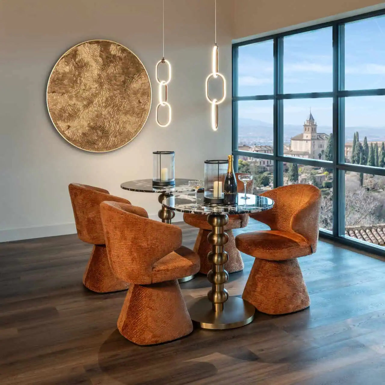 Krēsls Gatsbi Richmond Interiors 82/60/60 cm copper fusion - N1 Home