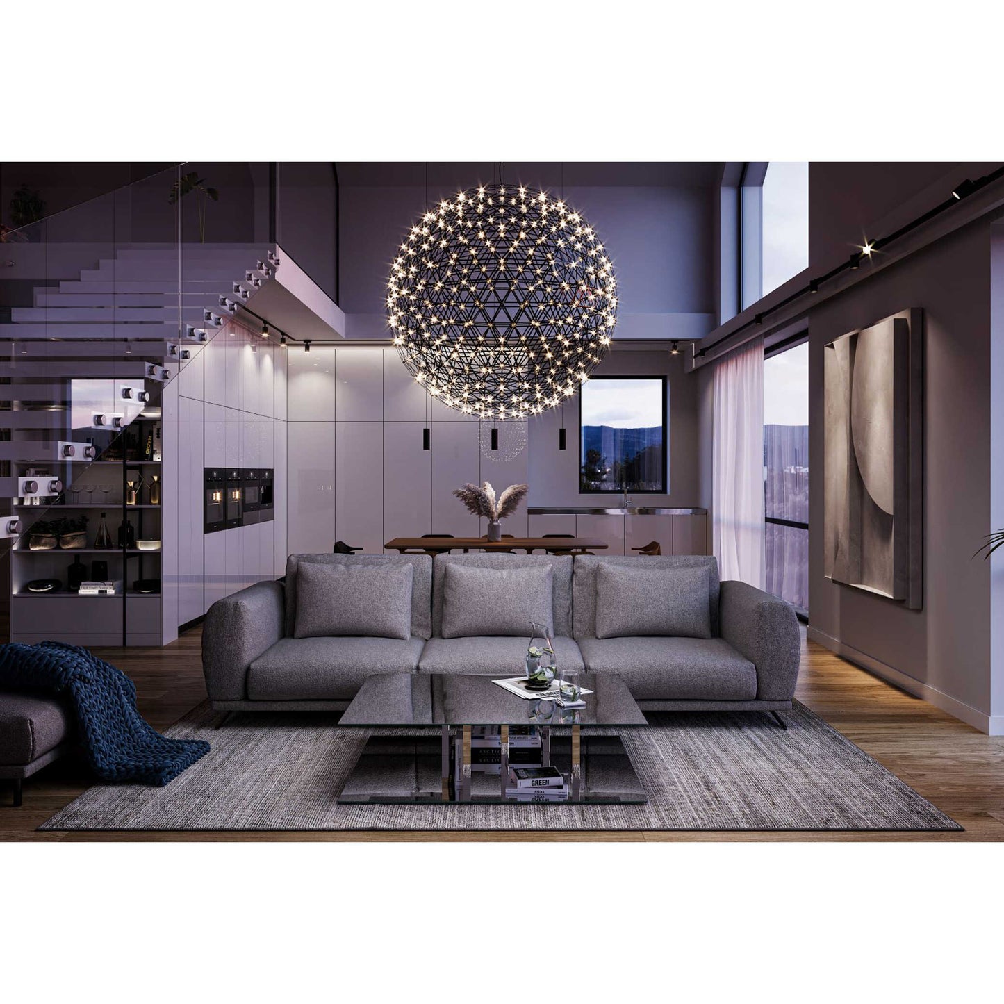 Dīvāns Soprano Befame 88/296/98 cm pelēks - N1 Home