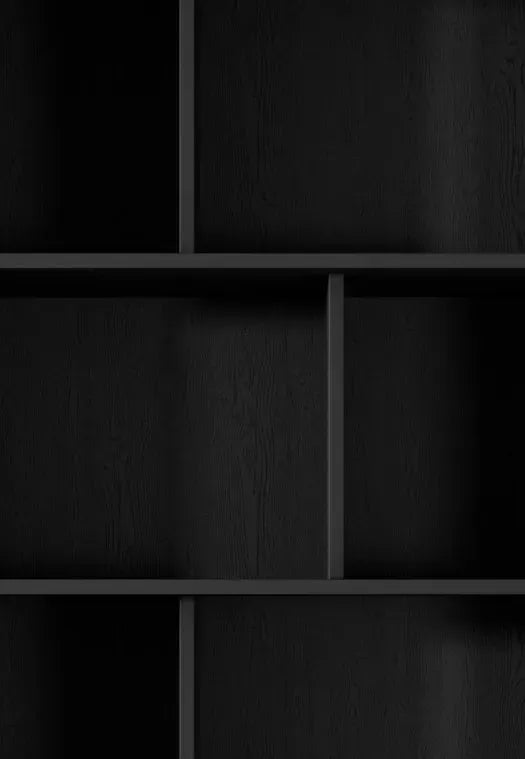 Skapis Lanti 88/193/38 cm melns - N1 Home