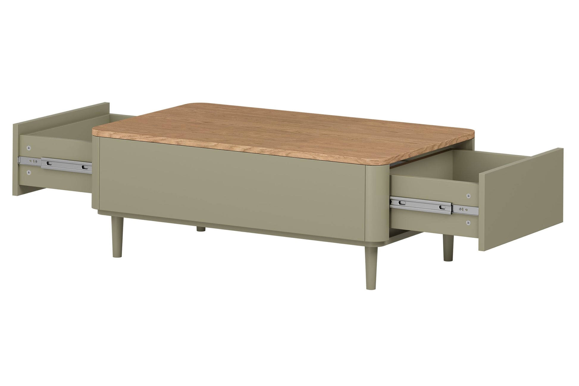 Kafijas galds 100/38/60 cm Eikalipts / Baltijas kāpu ozols - N1 Home