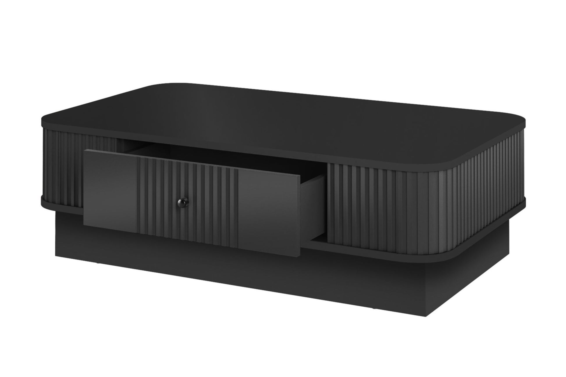 Kafijas galdiņš Vespa 103/32/60 cm melns/melns - N1 Home