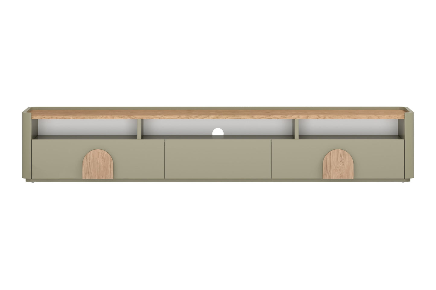 TV skapis Amil 200/35.5/48 cm Eikalipts / Baltijas kāpu ozols / Dabīgais ozols - N1 Home