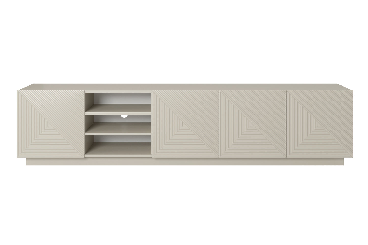 OSLO RTV kumode ar plauktiem 200/46/40 cm kašmirs - N1 Home