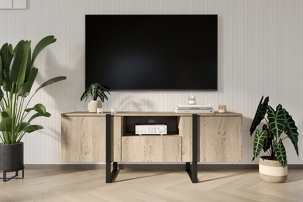 Kumode RTV  VECA 150/57/45 melns/ dabīgs - N1 Home