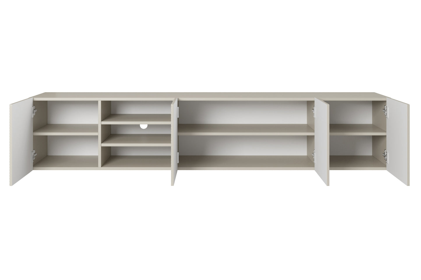 OSLO RTV kumode ar plauktiem 200/40/40 cm kašmirs - N1 Home