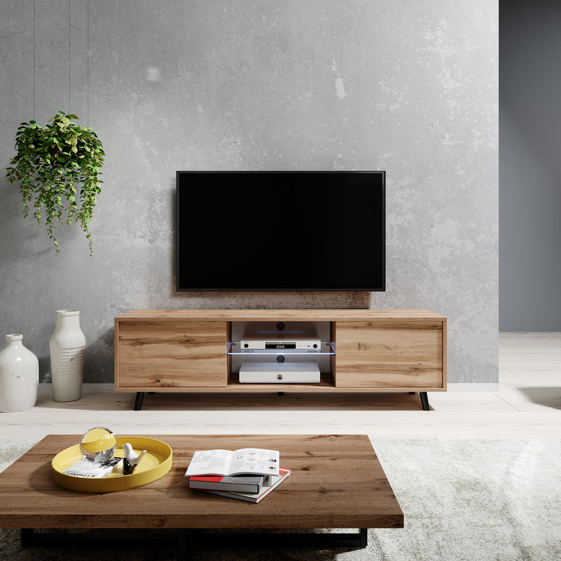 FYRLE TV skapis 140 cm, ozols - N1 Home