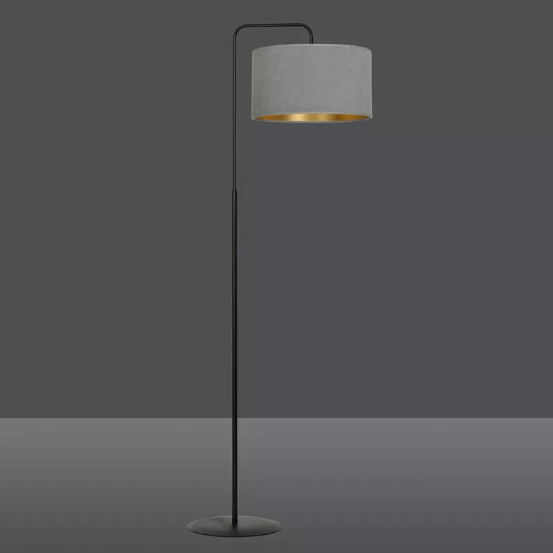 LIDHA Stāvlampa 150 cm pelēka