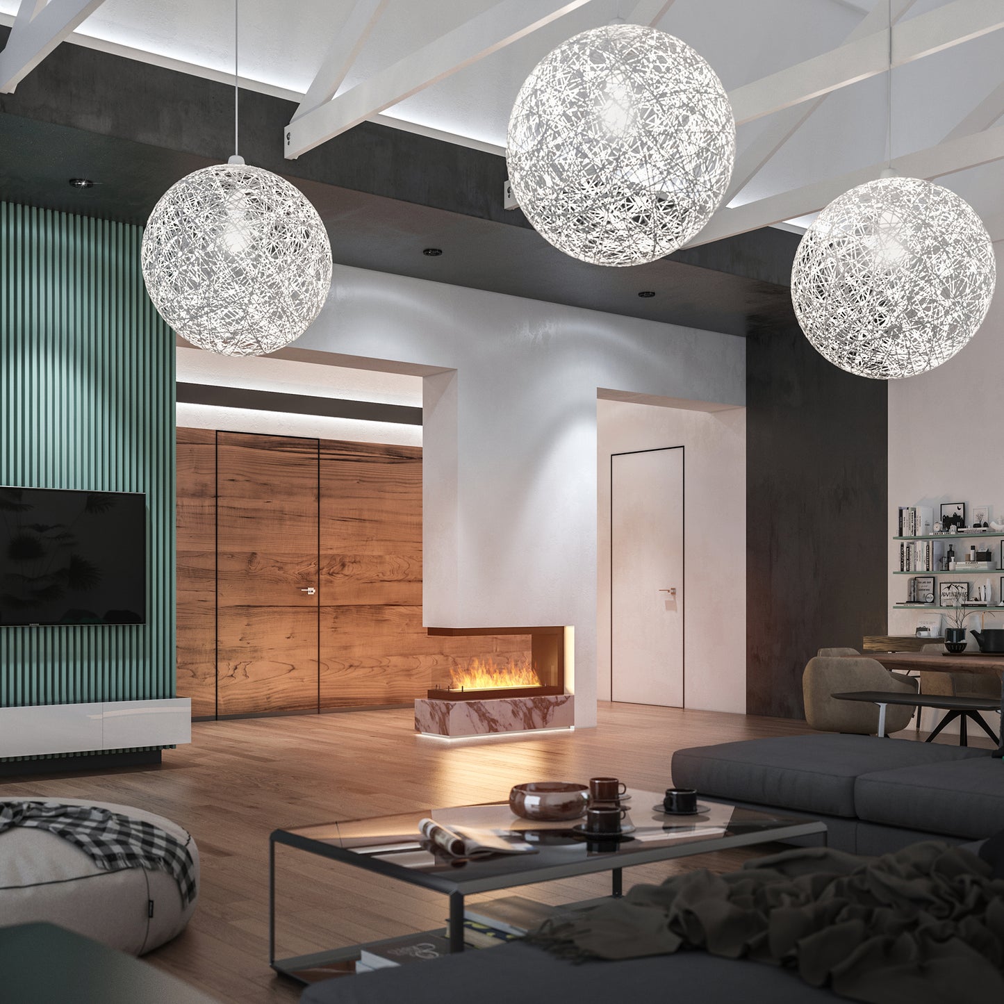 Biokamīns Insi U 2 100/50/30; 120/50/30 cm melns - N1 Home