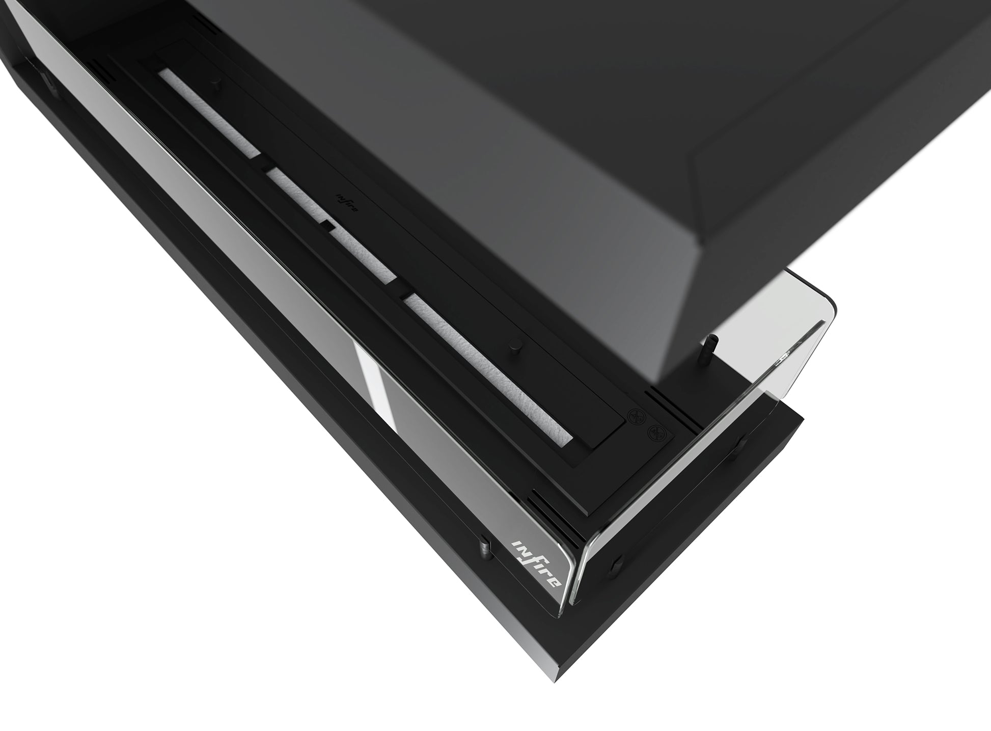 Biokamīns Insi U 2 100/50/30; 120/50/30 cm melns - N1 Home