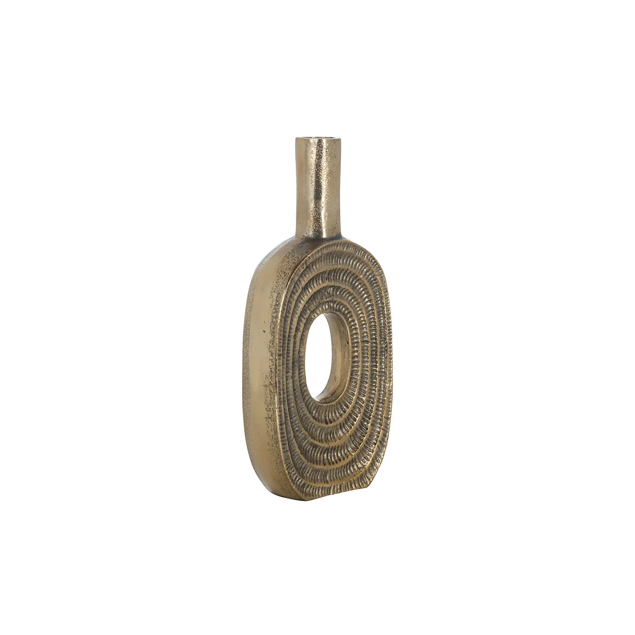 Vāze Richmond Interiors Emar small 31/14/5 cm zelts - N1 Home