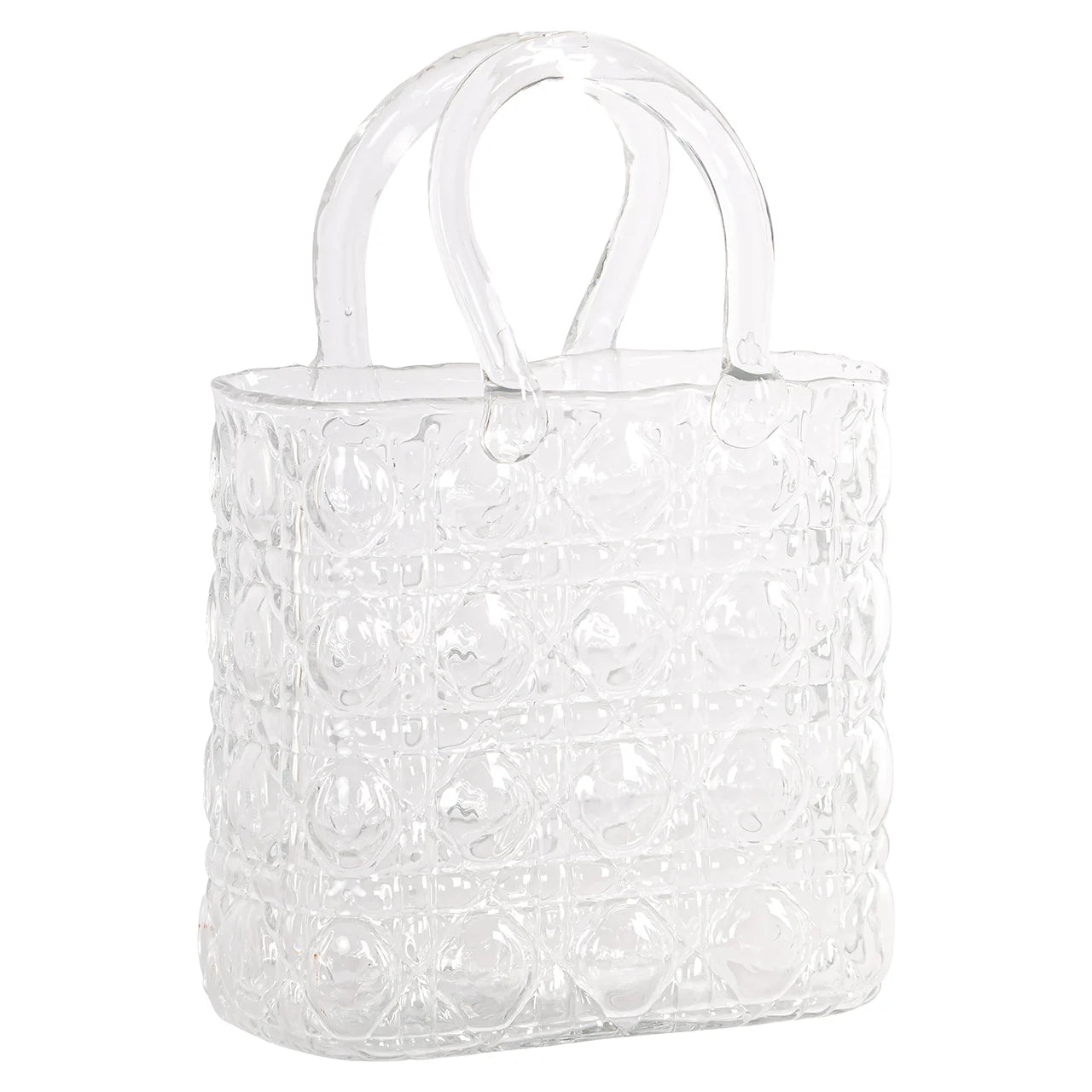 Vāze Richmond Interiors Ginny 28/20/20 cm caurspīdīga - N1 Home