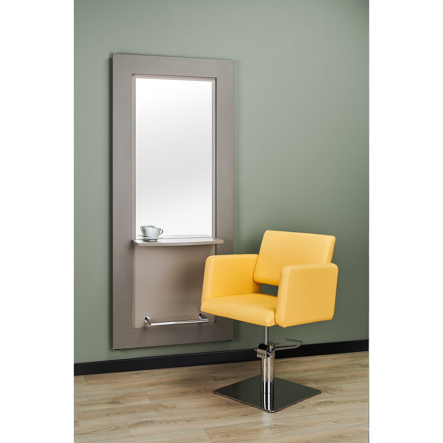 Frizētavas krēsls Lia 55/80/62 cm melns - N1 Home