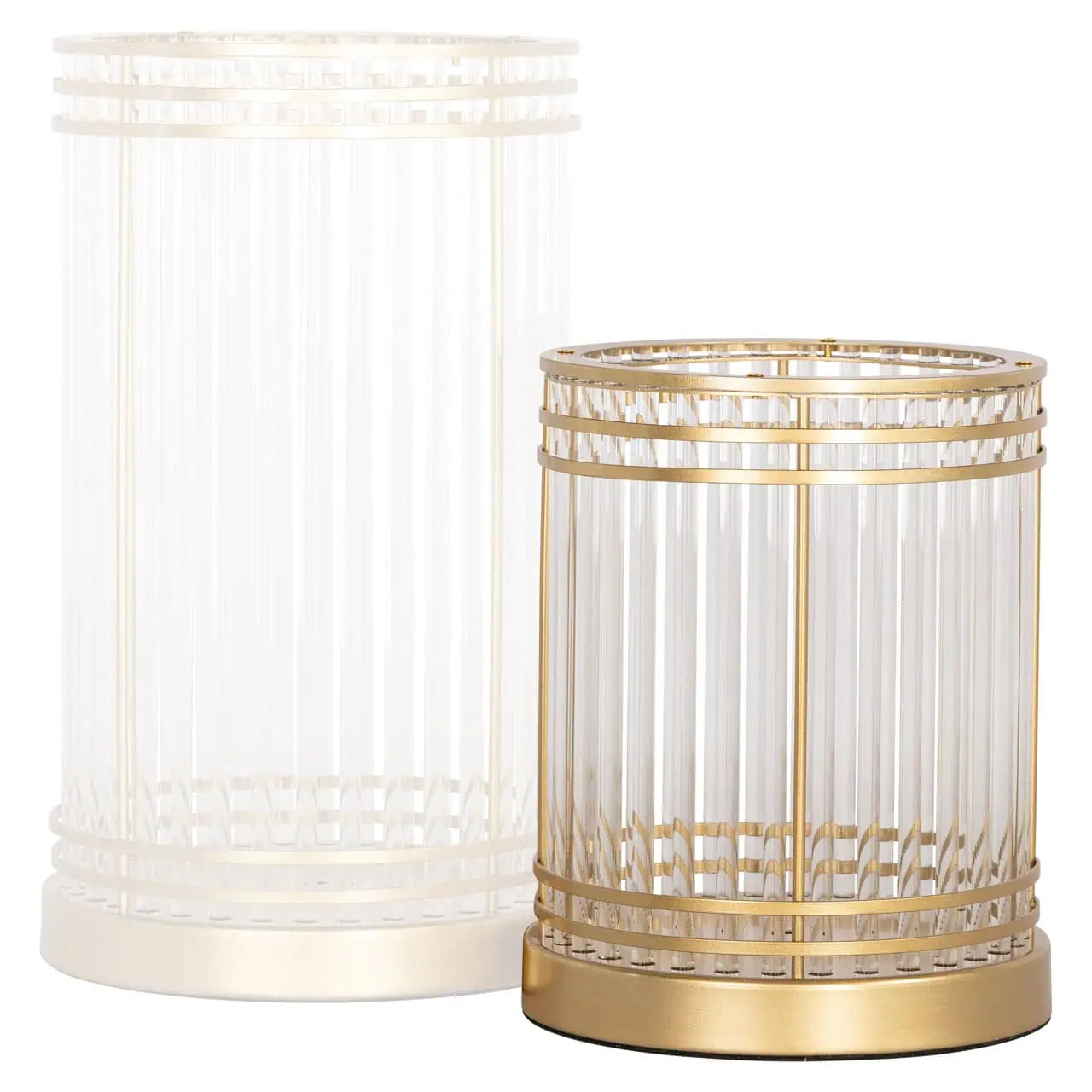 Svečturis Dyara gold small Richmond Interiors 27/22/22 cm zelts - N1 Home