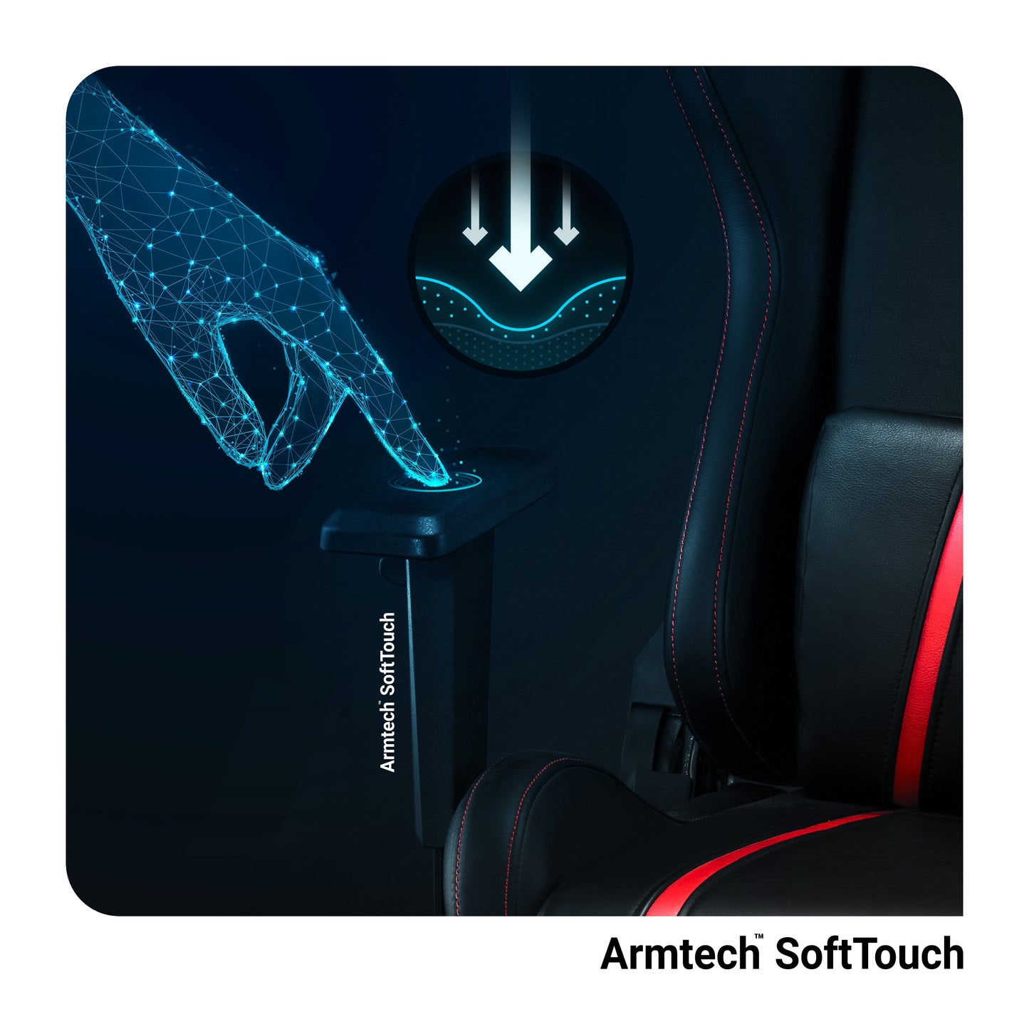 Krēsls X - ON 124-134/68/55; 134-144/72/62 cm melns - N1 Home