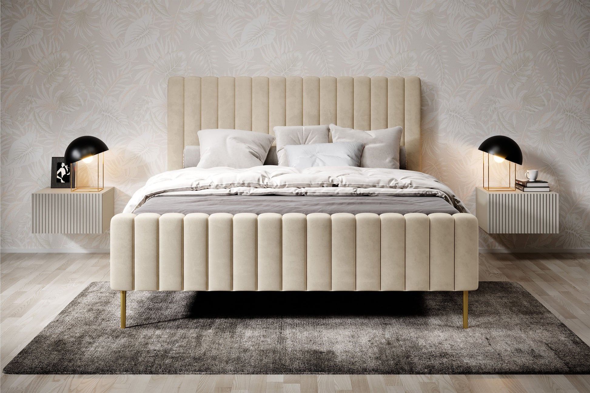 Naktsskapītis (2) AUSTIN 46/25/45 kašmirs - N1 Home