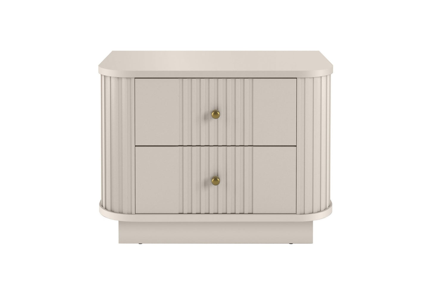 Naktsskapītis Vespa (2) 56/43/38 cm kašmirs/zelts - N1 Home