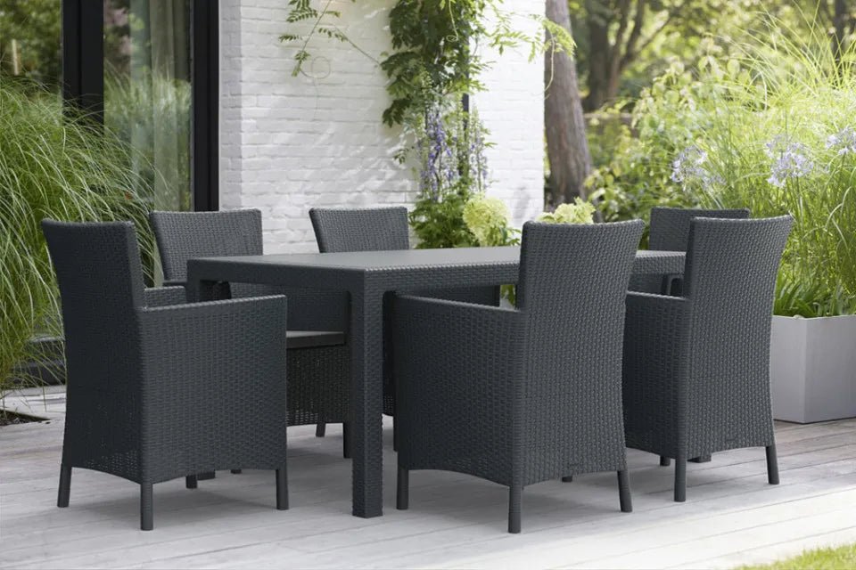 Dārza komplekts Yova grafīts - N1 Home