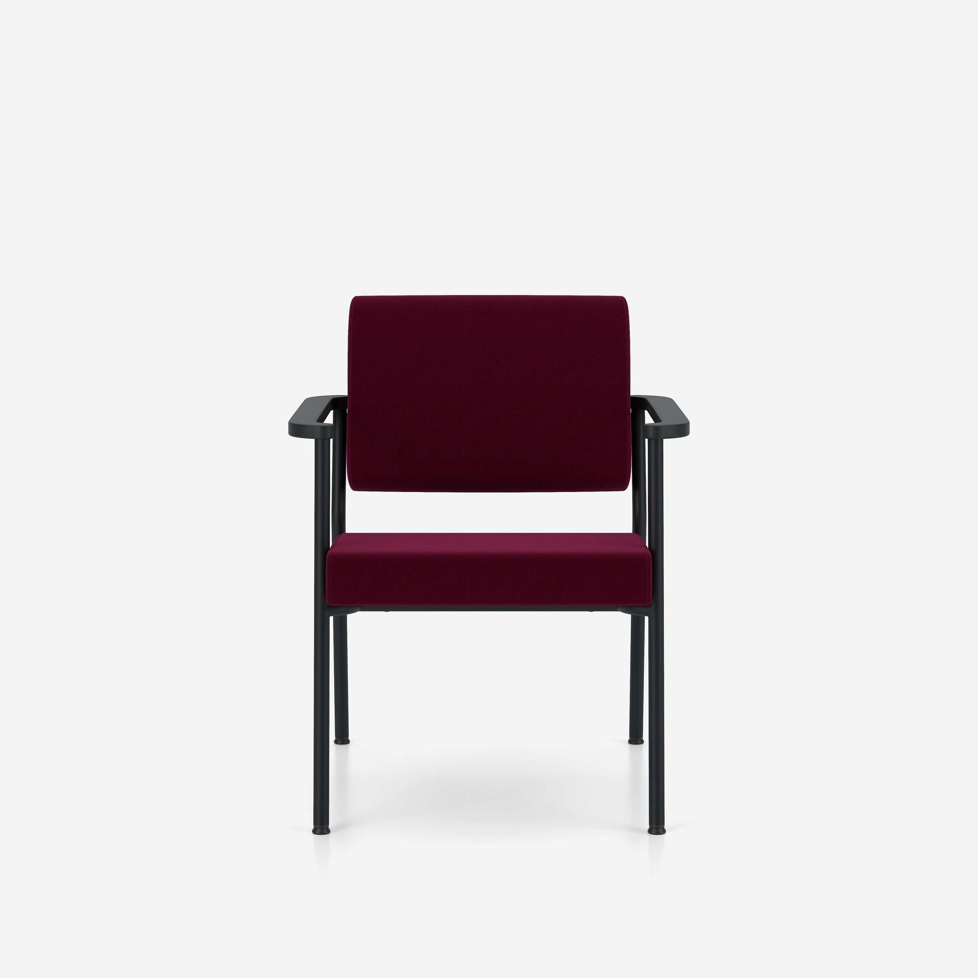 Atpūtas zonas krēsls Zero 80/46/64/65 cm bordo - N1 Home