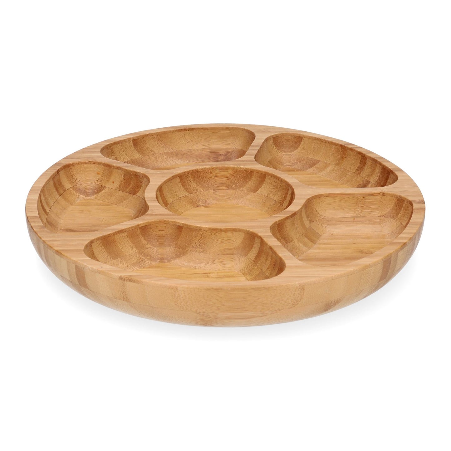 Platter BAMBOU bambusa ar sadalītājiem 32 cm - N1 Home