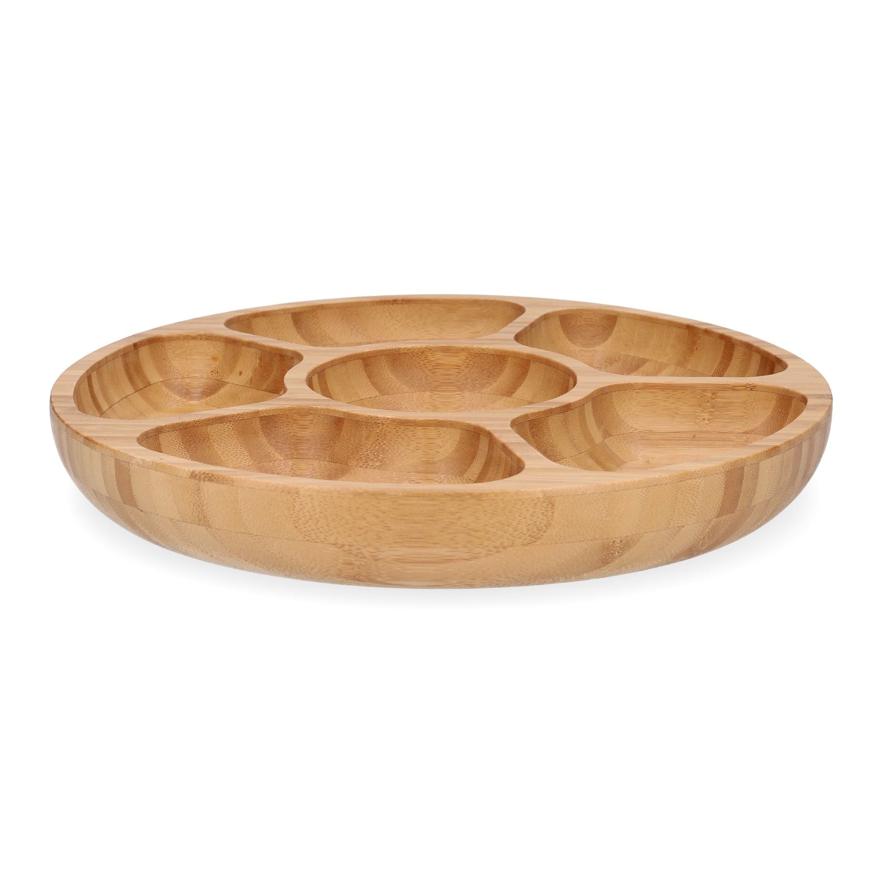 Platter BAMBOU bambusa ar sadalītājiem 32 cm - N1 Home