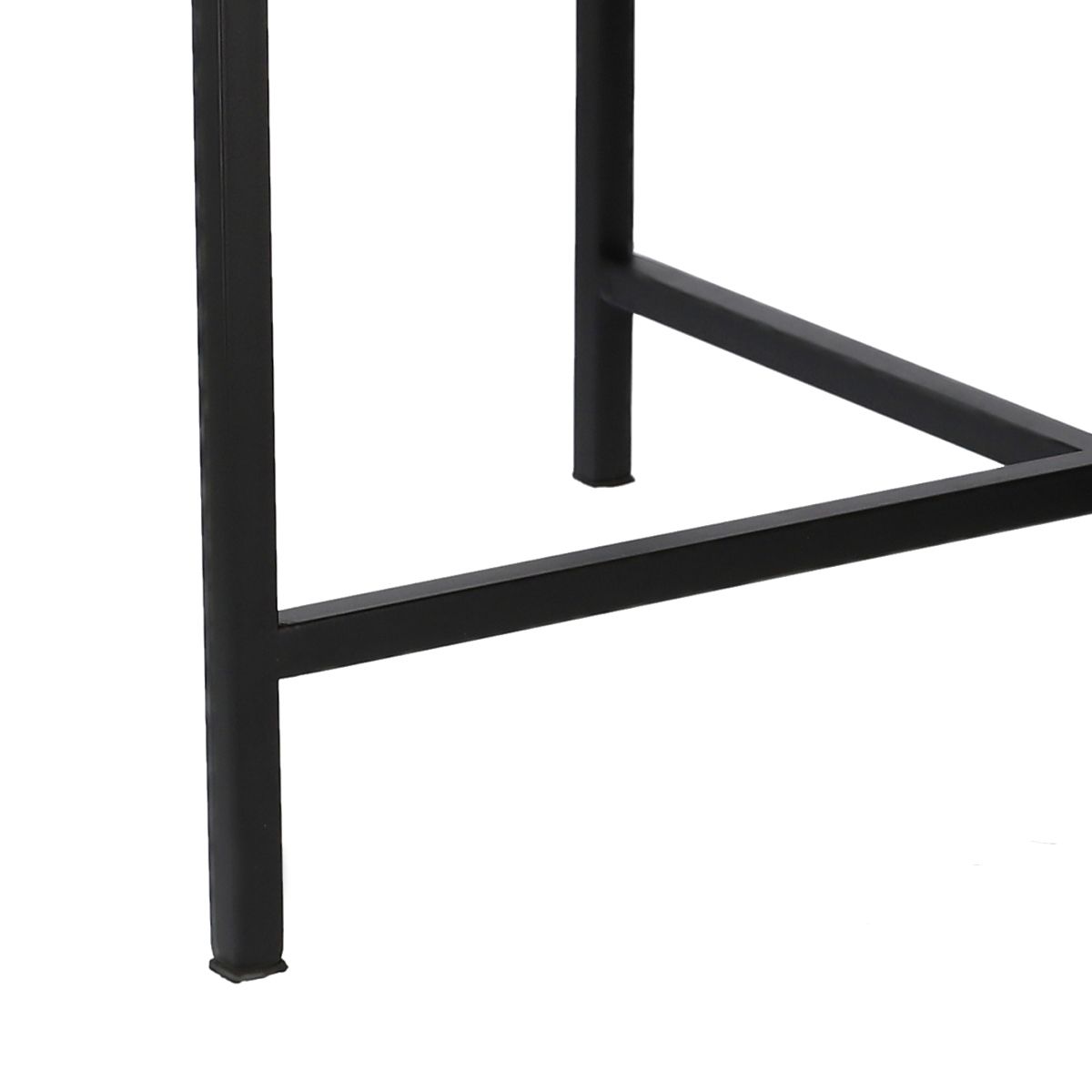 LEYA kafijas galdiņš, dabīgs melns rotangpalmas 54x54x40 cm - N1 Home