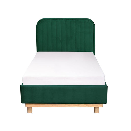 Samta gulta KARALIUS zaļa 90x200 cm - N1 Home