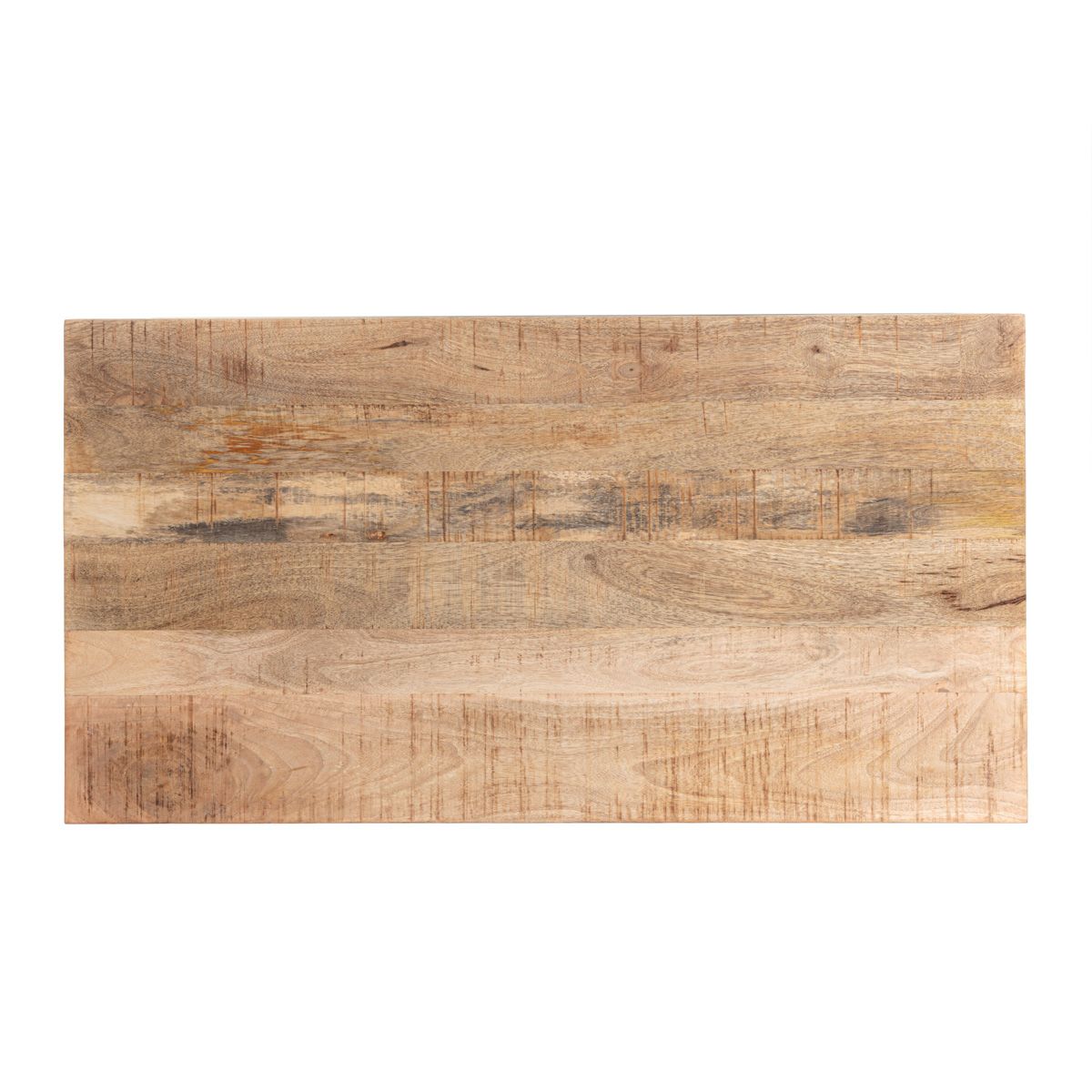Kafijas galdiņu komplekts MAYA Solid Mango Wood + Metāls 110x60x45 cm/50x50x40cm - N1 Home