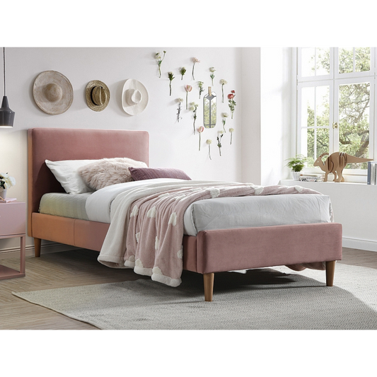 Acoma Velvet gulta antīki rozā 90x200 cm - N1 Home
